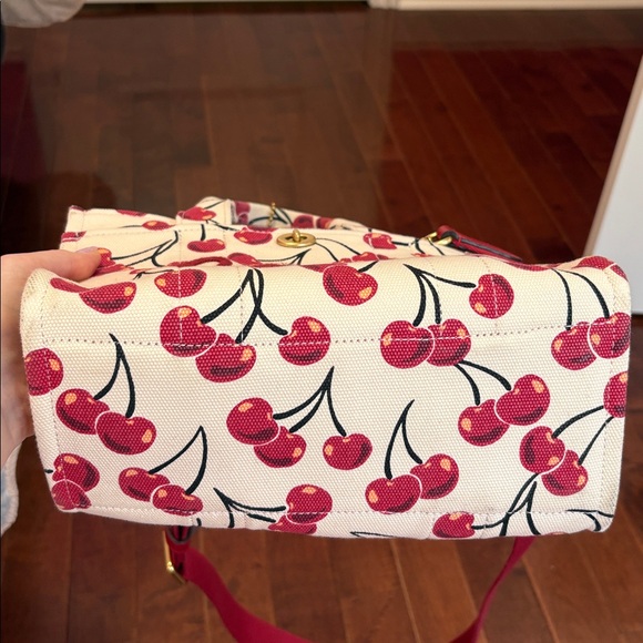 Coach Cherry Patterned Canvas Tote - Picture 12 of 12